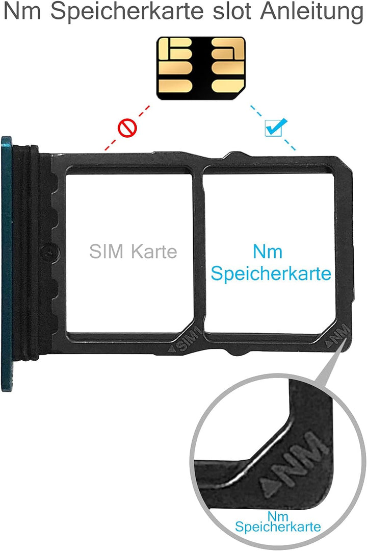 NM-Speicherkarte 128GB 90MB/S Nano-Speicherkarte Nano-Karte Nur für Huawei P30/P40/P50-Serie/Mate20-