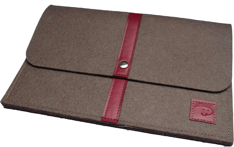 Dealbude24 Schöne Tablet Tasche aus Wolle passend für HP Elite Dragonfly 13,3 Zoll, Stossfeste Table