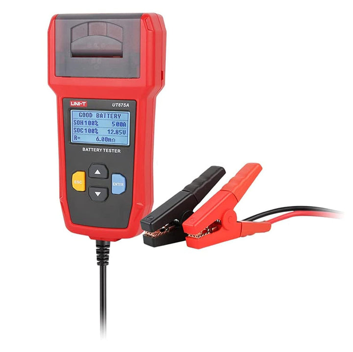 UNI-T UT675A Batterietester mit Drucker, 3 Ah - 250 Ah