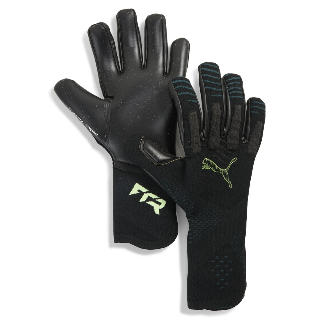 PUMA Future Ultimate Nc Torwarthandschuhe 8.5 Black Green Terrain Fizzy Light Yellow, 8.5 Black Gree