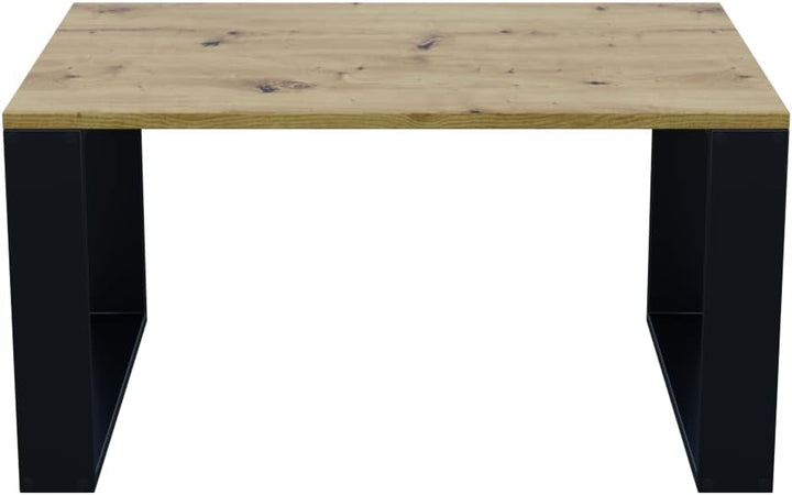 AKKE Couchtisch Wohnzimmertisch Beistelltisch Tisch Für Wohnzimmer Artisan Oak Yellow 90 x 60 x 55 L