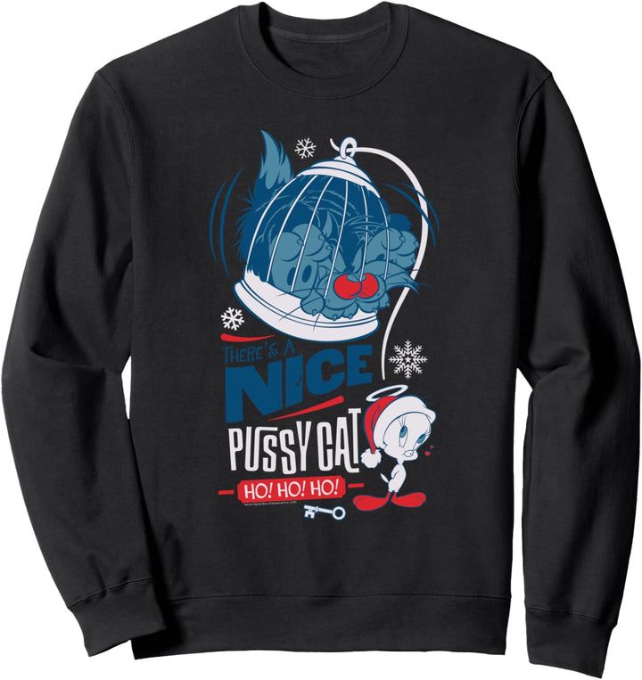 Looney Tunes Tweety and Sylvester Nice Pussy Cat Sweatshirt