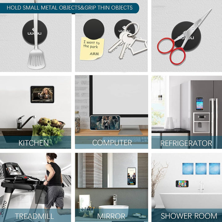 Handyhalterung Auto Magnet, Kfz Magnet Handyhalter 3 Stück Magnetische Handyhalterung fürs Auto mit