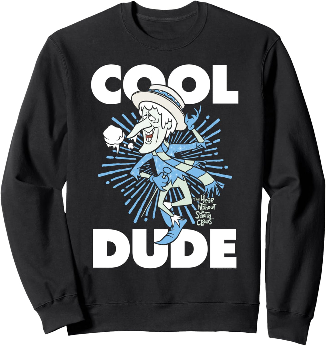 The Year Without a Santa Claus Cool Dude Weihnachtsmann Sweatshirt