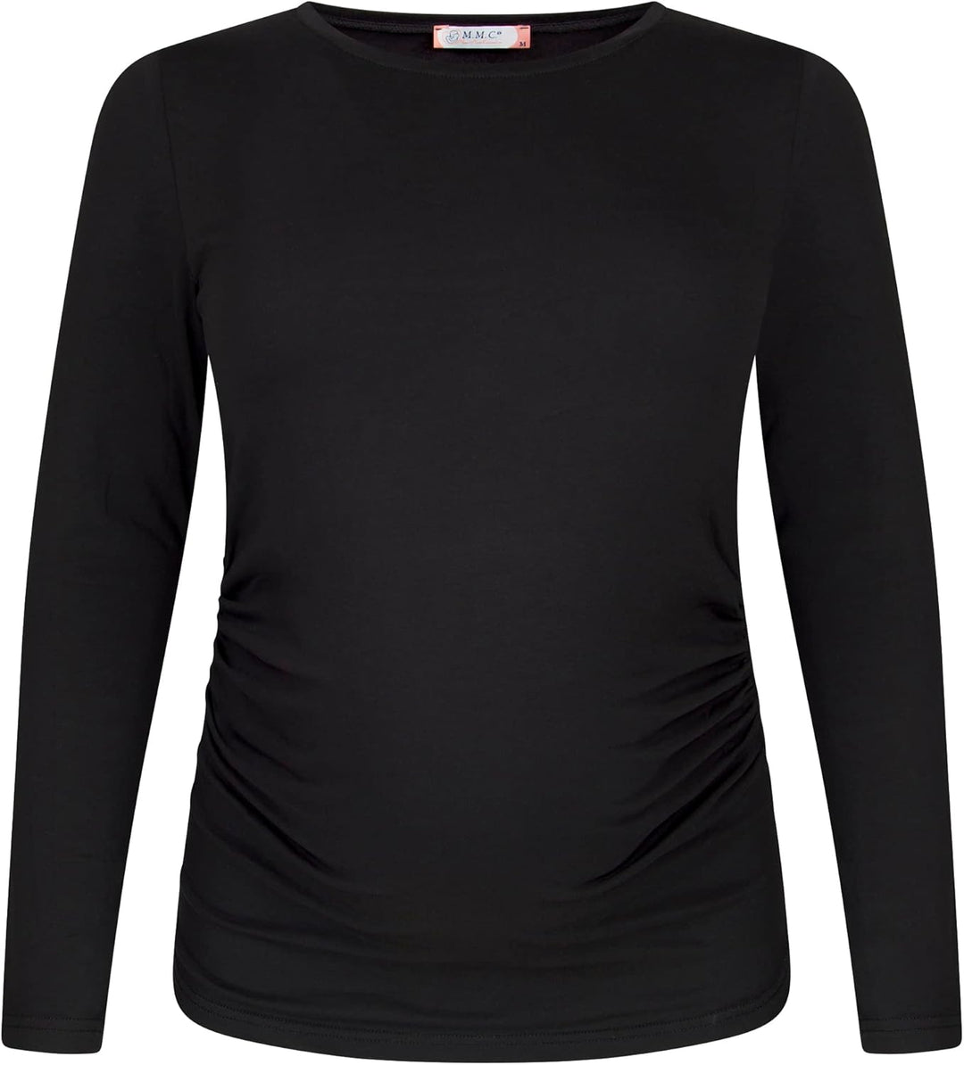 M.M.C. Umstandsshirt 3er Set unifarben Umstandsmode Schwangerschaft Schwangerschaftsshirt, Langarm