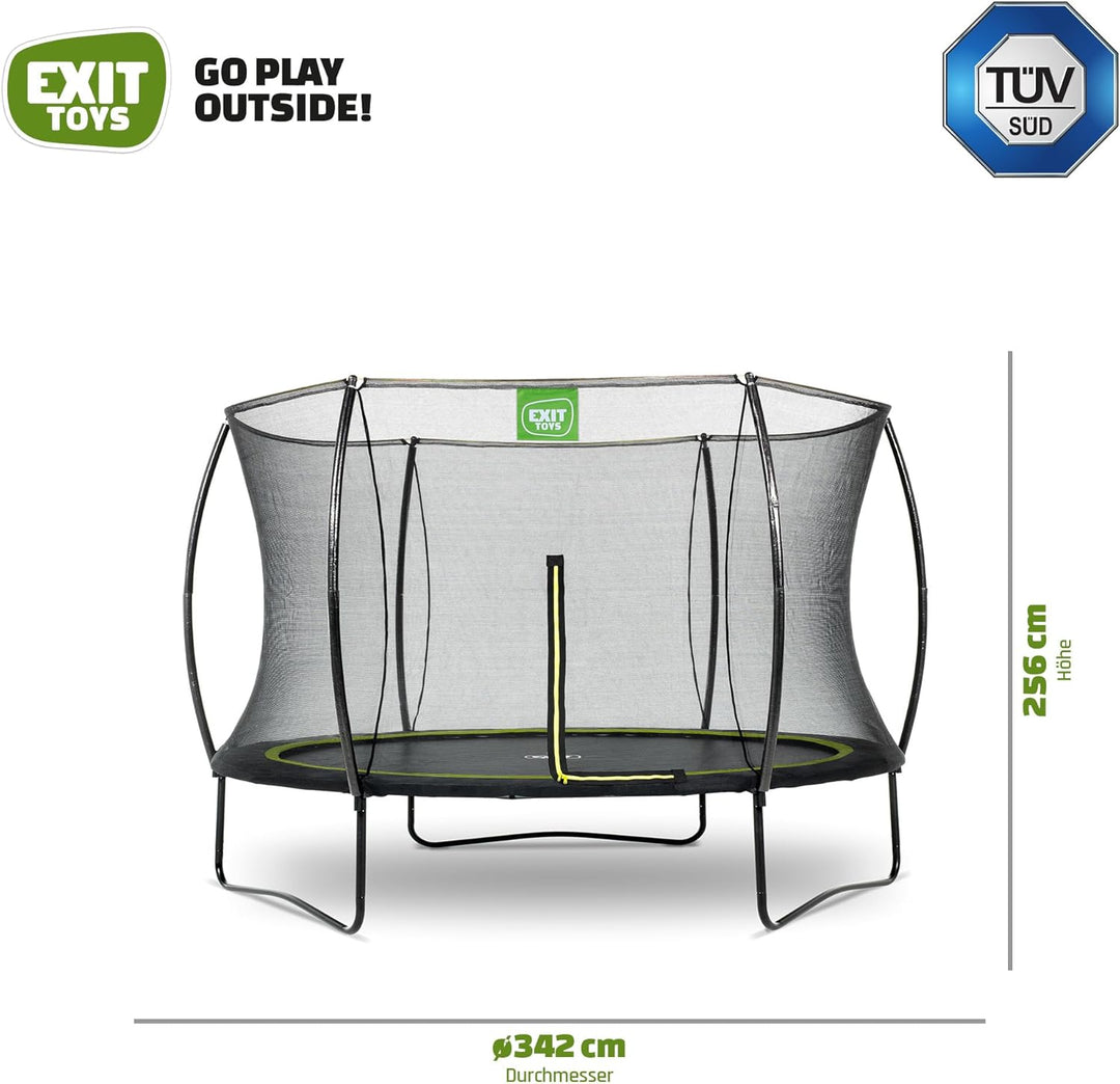 EXIT Silhouette Trampolin ø305cm - schwarz