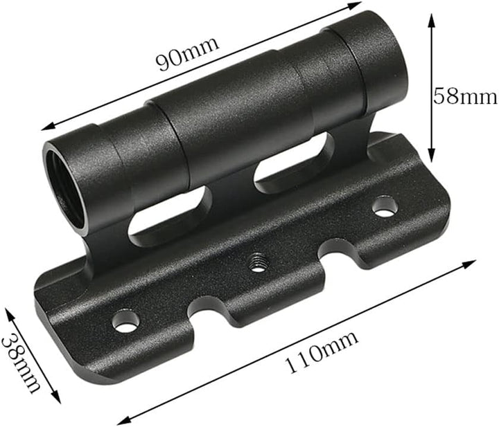 Irfora Fahrradgabelhalterung, Fahrradträger mit Schnellspanner, Steckachsenhalterungen, Vorderradgab