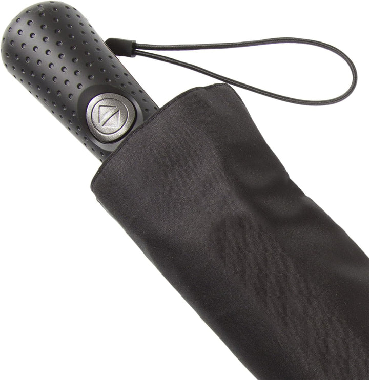 Isotoner X-TRA Regenschirm, gross, Schwarz