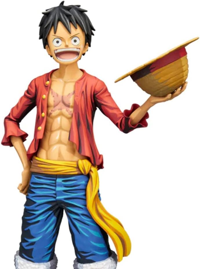 BANPRESTO One Piece Actionfigur Monkey. D. Luffy aus Kunststoff. Manga Dimensions