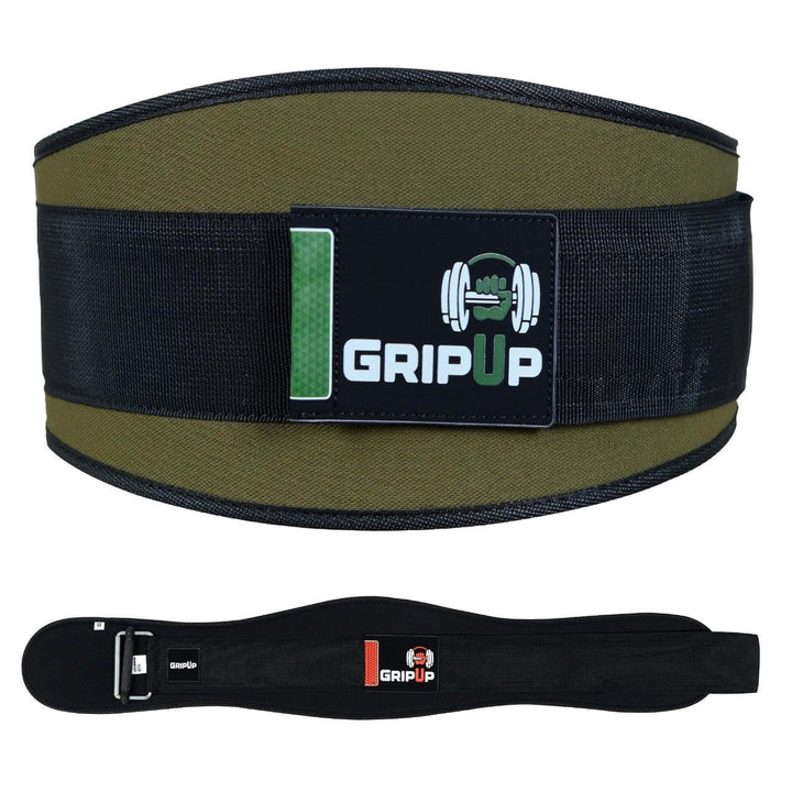Gewichthebergürtel 6,5” aus Neopren – Ergonomischer Fitness Gürtel mit verstellbarem Verschluss, Rüc