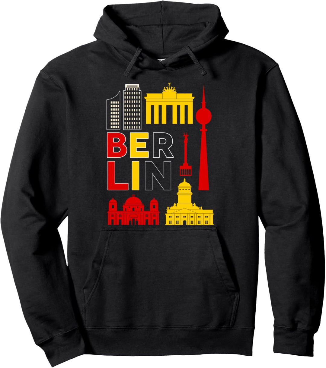 Berlin Hauptstadt von Deutschland Pullover Hoodie