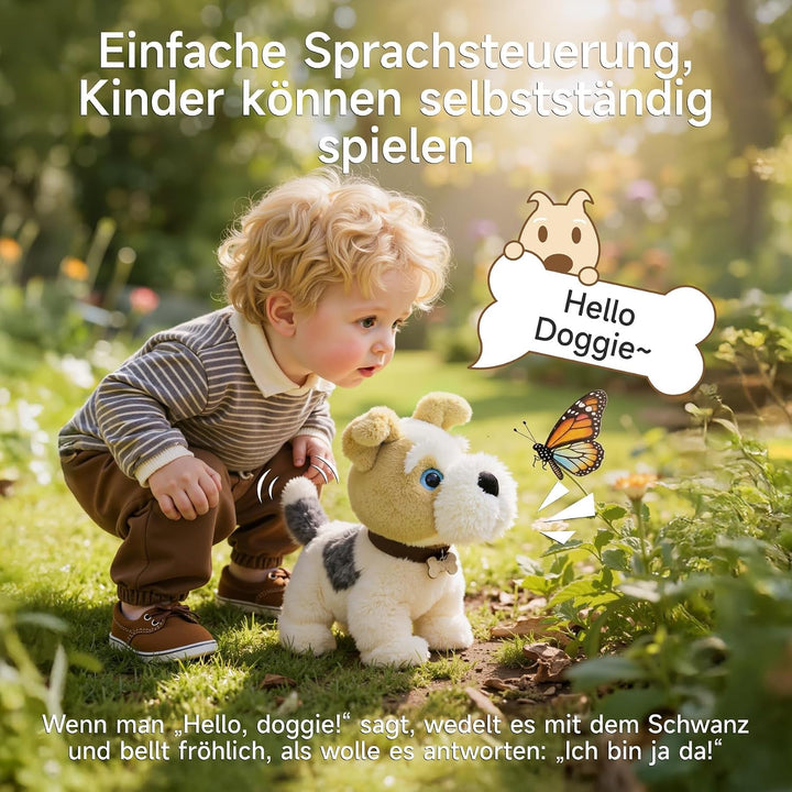 OR OR TU Hund Spielzeug Kinder, Sprachgesteuerte Plüsch Spielzeug Hunde, Elektronische Haustiere, di