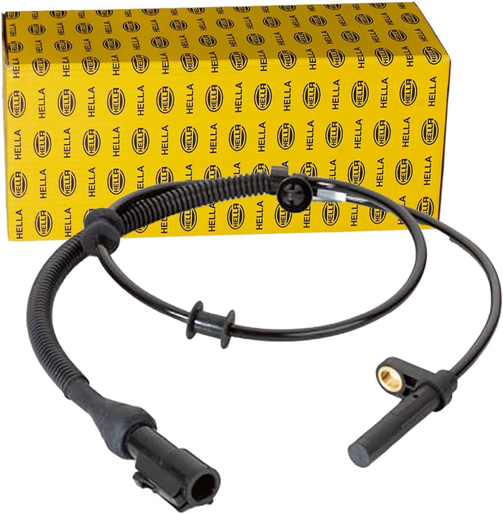 HELLA 6PU 230 040-891 Sensor, Raddrehzahl - 2-polig - Vorderachse beidseitig - Kabel: 900mm - mit Ha