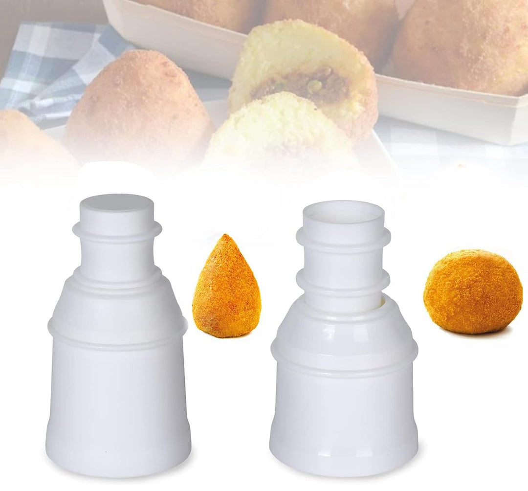 2 Stück 160g Arancini Maker Mould, Rice Ball Diy Mould, Multifunktionale Pressform für Reisbällchen,