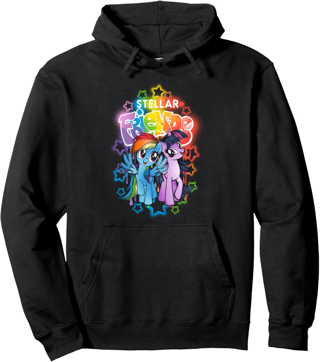 My Little Pony Stellar Friends Rainbow Dash Twilight Pullover Hoodie