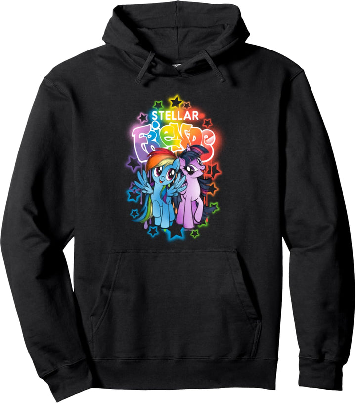My Little Pony Stellar Friends Rainbow Dash Twilight Pullover Hoodie