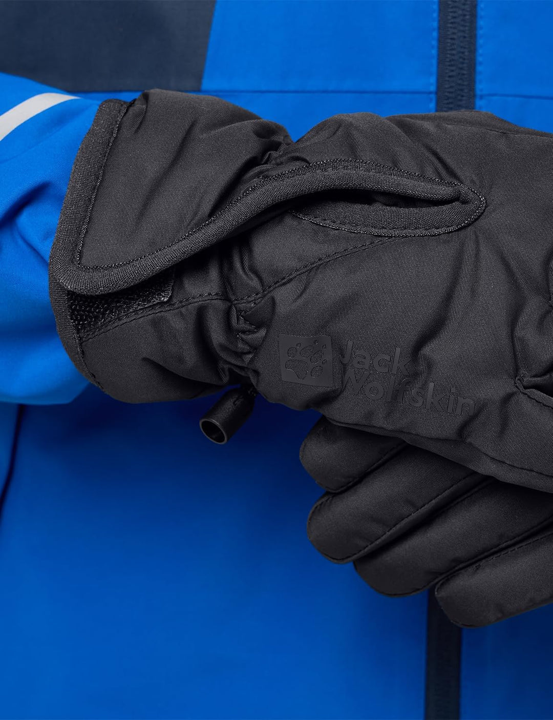Jack Wolfskin Kinder Easy Entry Glove K Handschuh 152 Schwarz, 152 Schwarz