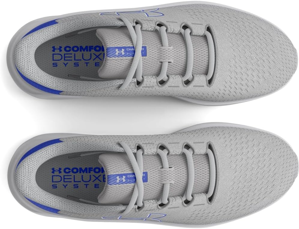 Under Armour Charged Pursuit 3 Big Logo Running Shoes Mens 44.5 EU Grau Mod Gray, 44.5 EU Grau Mod G