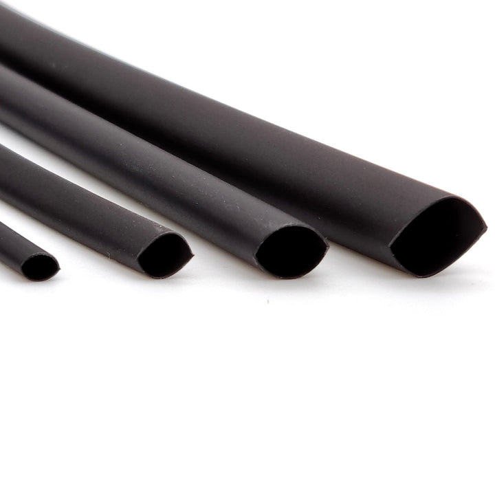 Makashop24 - Schrumpfschlauch 3:1 schwarz Ø 3,0 bis 39,0 mm Auswahl ab 50 cm - 20 Meter (Ø 39,0 mm,