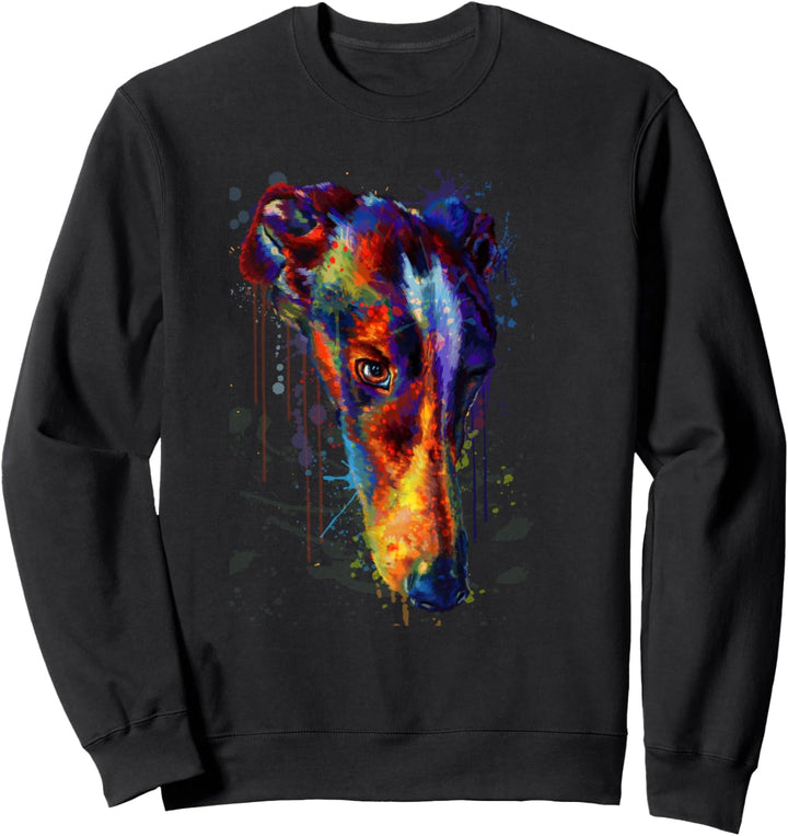 Greyhound Hund Hund für eine Greyhound Hund Mama Sweatshirt