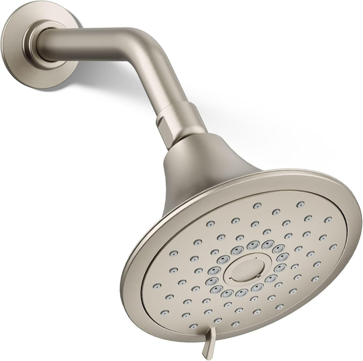 Kohler 22169-G-BN Forte Duschkopf, Gebürstetes Nickel 6,6 l/min Gebürstetes Nickel, 6,6 l/min Gebürs