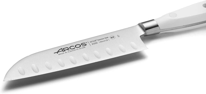 Arcos 233224 Serie Riviera Blanc - Santoku MesserMesserAsiatischerArt-KlingeausNitrumgeschmiedetemEd