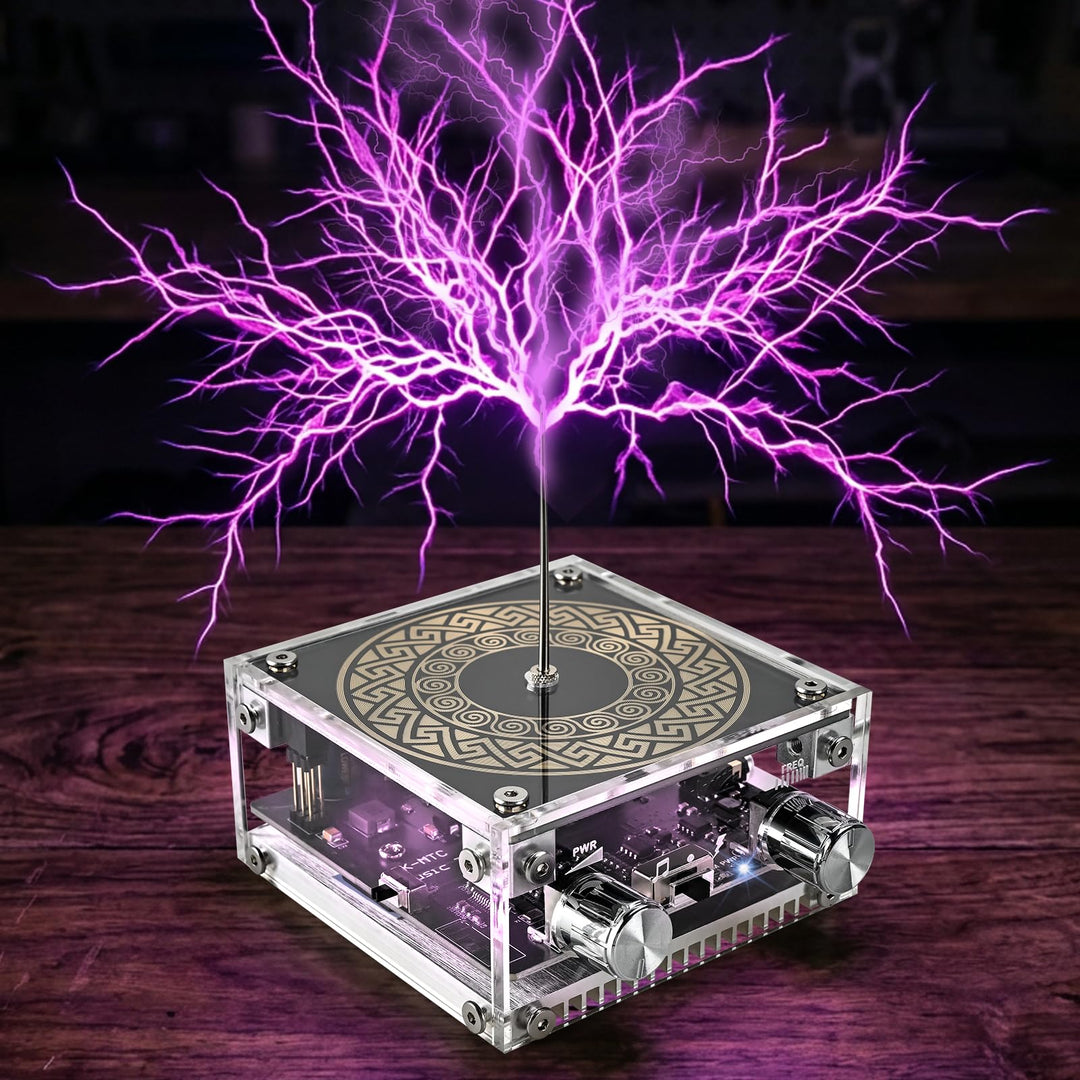 Musik Tesla Spule Bluetooth Lautsprecher mit LED, Berührbarer Lichtbogen Plasma Generator, Tesla Coi
