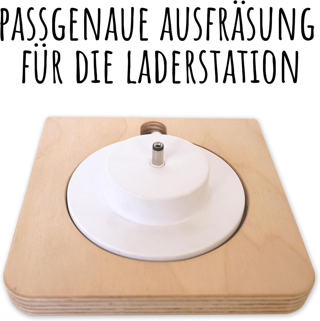 Aufbewahrung für Toniebox, Regal für Musikbox zum selber bauen und bemalen, Halterung für Ladestatio