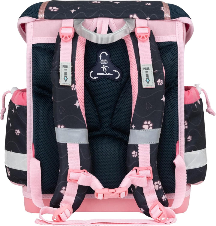 Belmil Classy Schulranzen Set 4 - teilig (403-13/AG/S) Cute Kitten 2