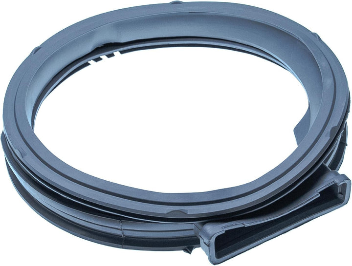 vhbw Türmanschette Ersatz für LG MDS64233201 für Waschtrockner - Gummi, Durchmesser 38 cm, Grau