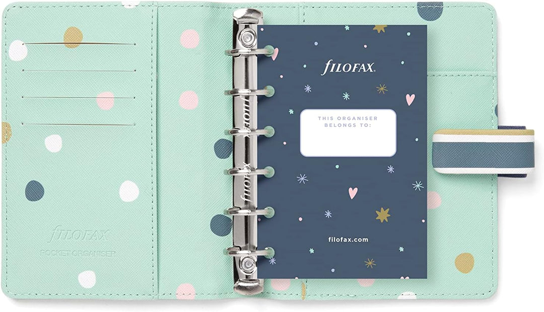 Filofax Pocket Good Vibes Organizer, gestreift Tasche, Tasche