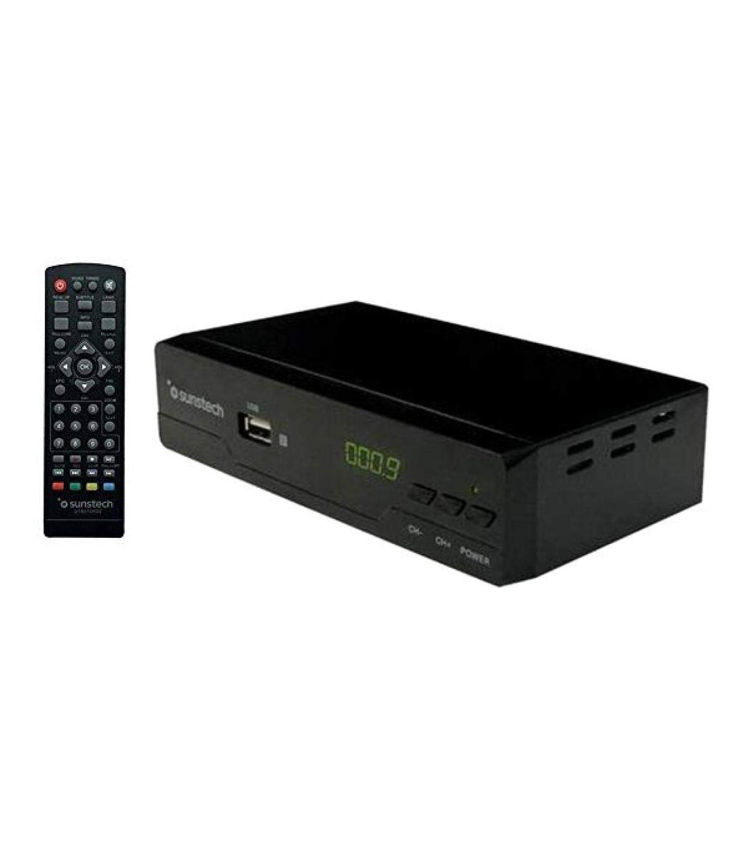 Sunstech DTB210HD2 Digitaler Decoder TNT HD, schwarz, Digitaler Decoder
