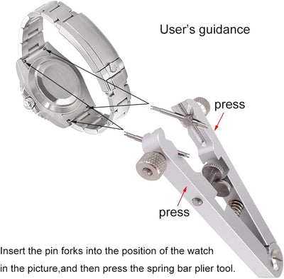 Uhrenarmband, Federsteg-Zange, Ersatz-Werkzeug