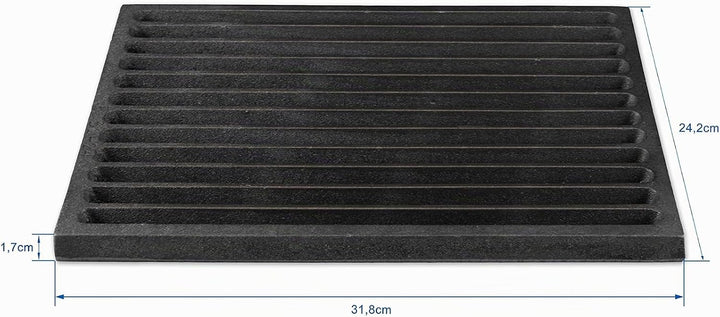 Ascherost - Feuerrost - Kohlerost - Kaminrost in Premium-Qualität, Gusseisen, 24 x 32 cm von Ihrem G
