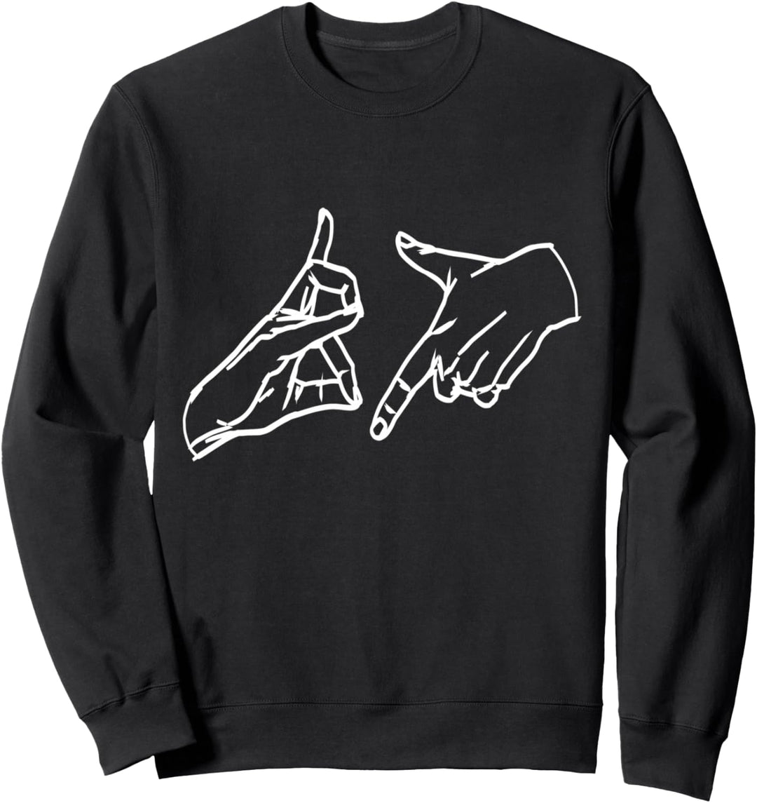 187 Handzeichen Sweatshirt