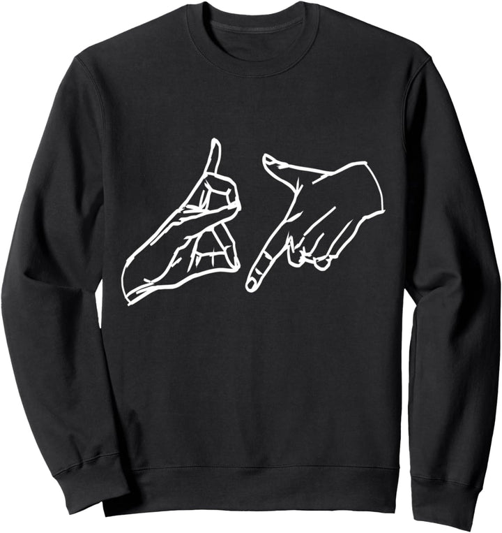187 Handzeichen Sweatshirt