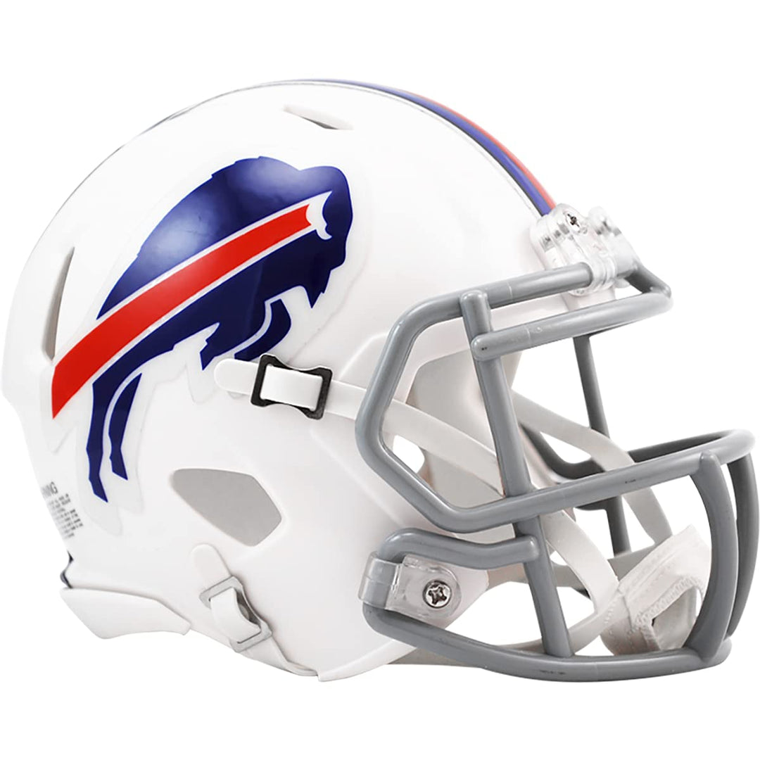 Riddell NFL Mens Speed Authentic Football Helmet Buffalo Bills Einheitsgrösse Weiss, Buffalo Bills E