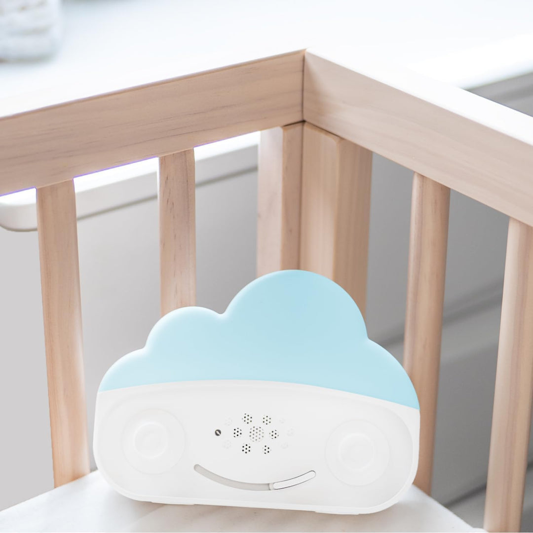Happiest Baby SNOObie Smart White Noise Machine – Tragbare Baby-Sound-Maschine mit Nachtlicht – 12 S