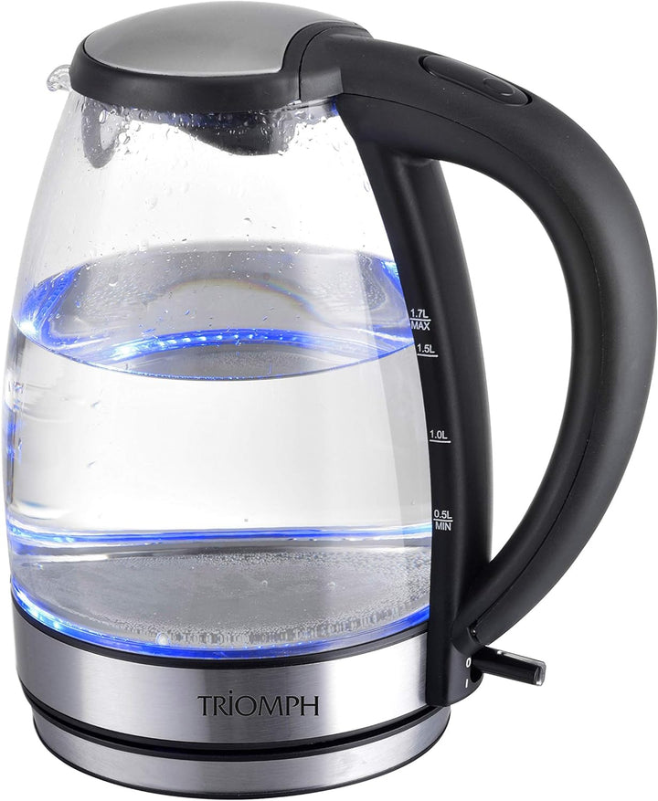 Triomph ETF1580 Wasserkocher mit Glaskanne 1,7 l