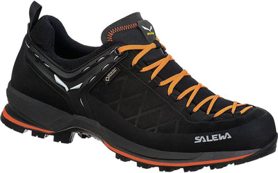 Salewa Mountain Trainer GTX 8375 Blue Danube/Fluo Green 46 EU Black Carrot, 46 EU Black Carrot