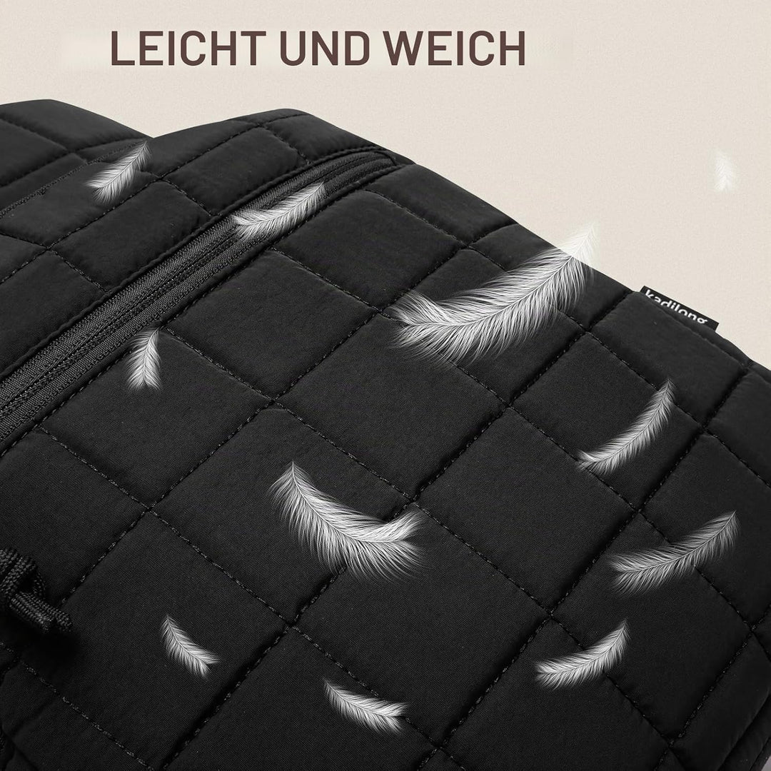 kadilong Puffer Laptop Rucksack Damen,Schulrucksack Frauen Reiserucksack Tagesrucksack Teenager Mädc