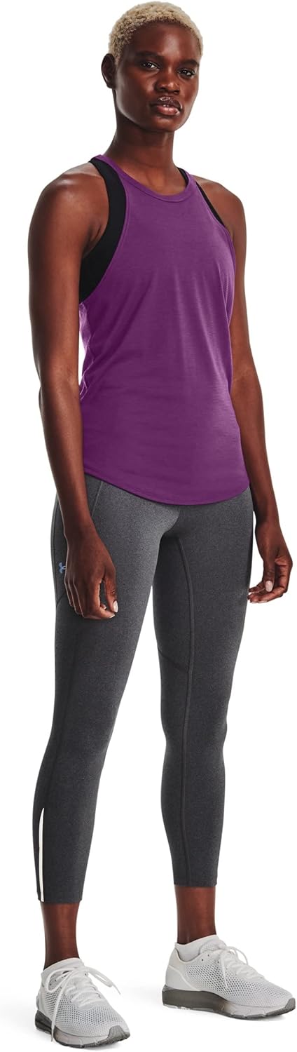Under Armour Launch Ankle Tight Damen Damen M Black Full Heather (002)/Reflektierend, M Black Full H
