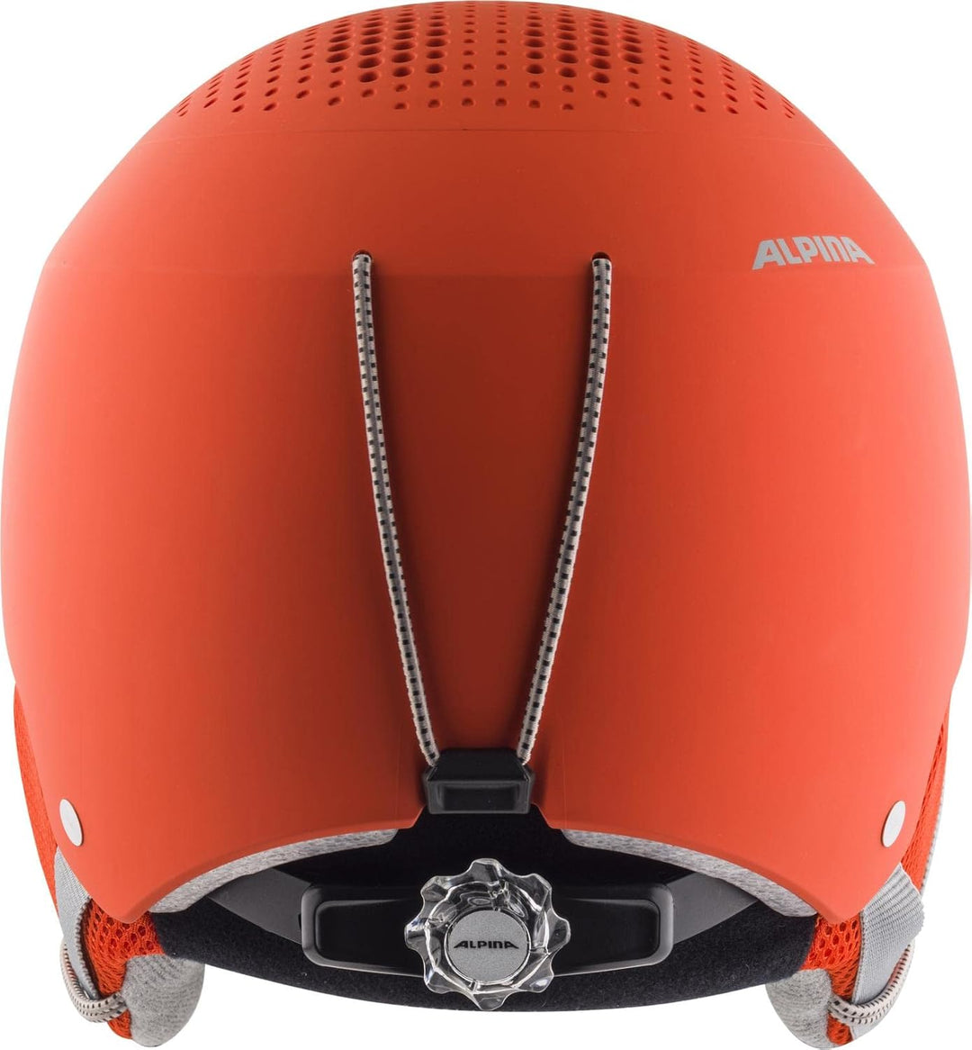 ALPINA ZUPO - Sicherer, Stossabsorbierender, Belüfteter & Schlagfester Skihelm Für Kinder pumpkin-or