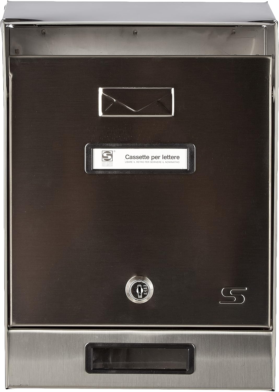 SILMEC CASSETTA LETTERE INOX 10-001 SILMEC