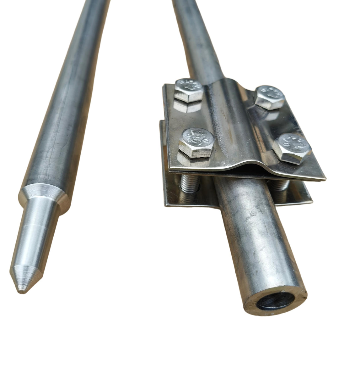 Tiefenerder Erder Erdung SET Ø16mm V2A Edelstahl - Längenauswahl (Ø16 SET 1,5m 1x1500mm), Ø16 SET 1,