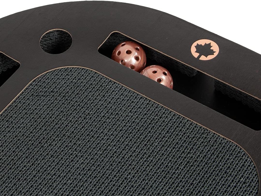 CanadianCat Company | XXL Katzenspielplatz 85 x 54 x 5,8 cm mit integrierter Kratzpappe | PlayPlate