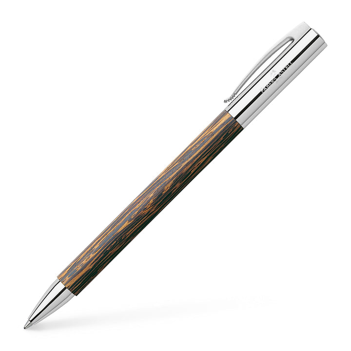 Faber-Castell 148150 - Drehkugelschreiber AMBITION Cocos, Mine: B, inklusive Geschenkverpackung Coco