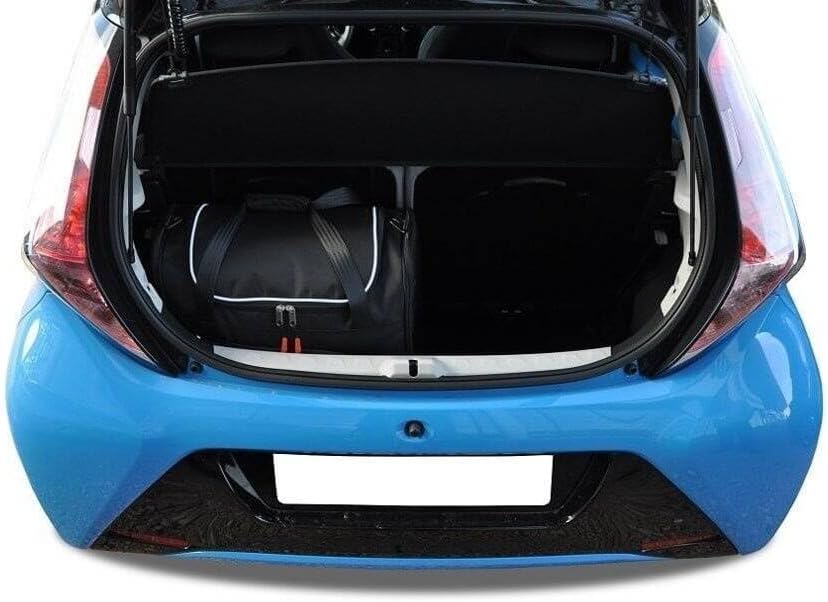 KJUST Dedizierte Kofferraumtaschen 2 STK kompatibel mit Toyota AYGO II 2014-2021