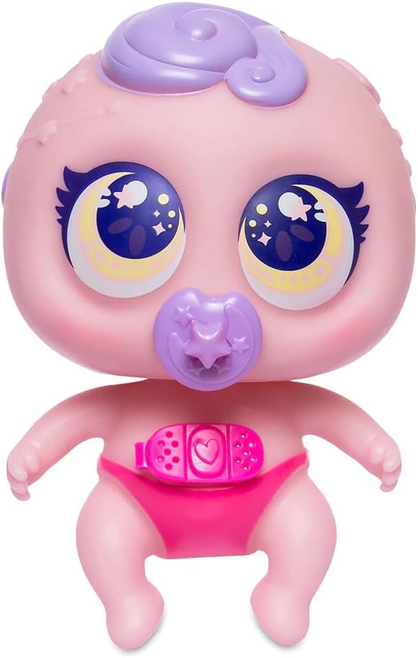 AMPARIN, S.A. DE C.V. BANDAI Babypuppe Neoflobbi Flobbeti Rosa Distroller, D992802, Bandai