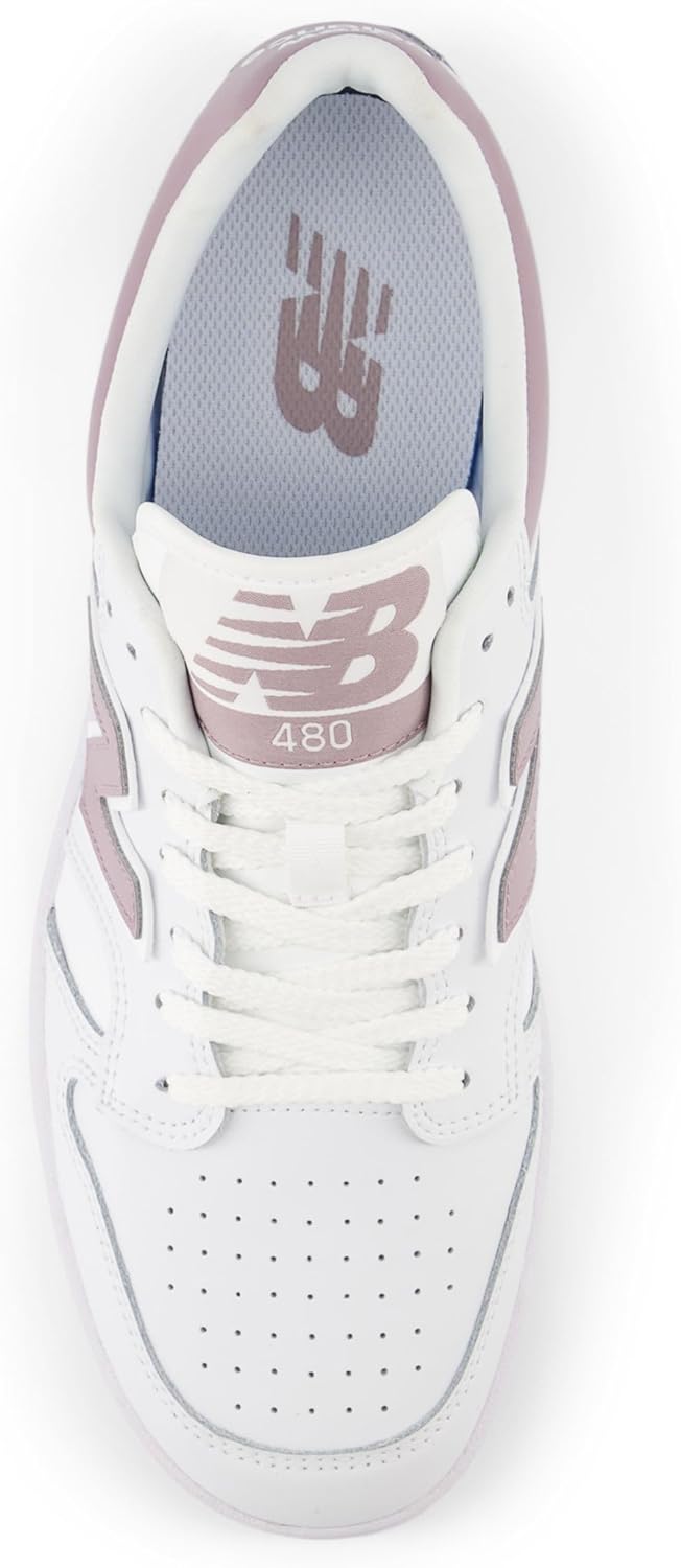 New Balance Bb480 Herren Sneaker 37.5 EU Weiss, 37.5 EU Wei&amp;